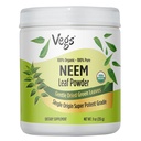 Organic Neem Leaf Powder - Πάγωμα Αποξηραμένα Αληθινά Πράσινα Φύλλα Νερού Σκόνης - Υποστηρίζει την ανάπτυξη των μαλλιών, το δέρμα & την οπή υγεία, τον καθαρισμό, την ασυλία - 9 oz