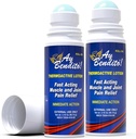 Ay Bendito! Termoaktif Lotion for Faster Pain Relief on Commons and Muscle Function - 3.18 oz Roll-on - Two Pack