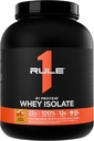 Kural 1 R1 Protein Whey Isolate - 25g protein & 6g BCAA, Workout Recovery (5 Pounds*, Salted Carmel) için izolasyonlu ve Hydrolyzed Kaynaklardan Özel olarak