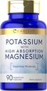 Carlyle P properties Magnezyum Supplement | 90 Capsules | High Abors | Vegetarian, Non-GMO & Gluten Free