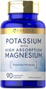 Carlyle P properties Magnezyum Supplement | 90 Capsules | High Abors | Vegetarian, Non-GMO & Gluten Free