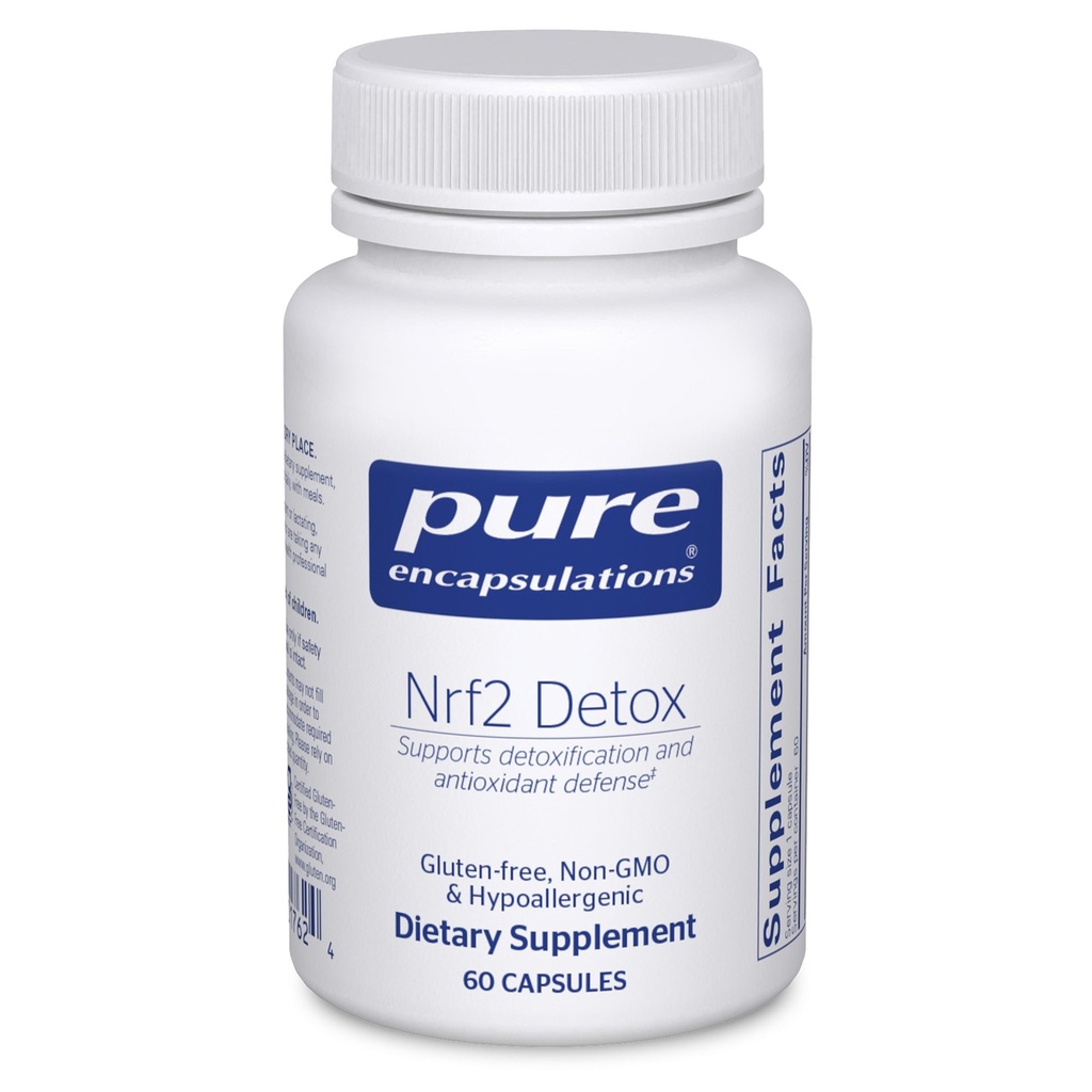 Saf Encapsulations Nrf2 Detox | Nrf2 and Detoxification Support* | 60 Capsules