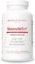 Biotics Research VasculoSirt®– Formed with The Assistance of Mark Houston, MD, Καρδιαγγειακή και Υγιεινή Υποστήριξη για την Υγιεινή Ροή Αίματος, CoQ10, Resσβερατρόλη, ALA, Ginkgo - 300 Κάψουλες