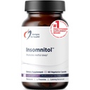 Sağlık Için Tasarımlar Insomnitol Capsules - Melatonin, L-Theanine + 5-HTP - Calming Herbsrian, Lemon Balm + Passionflower - Vegan + Non-GMO Sleep Supplement (60 Capsules)