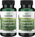 Swanson Seaweed Sebze Kompleksi 60 Veg Capsules (2 Pack)