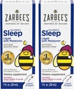 Zarbee's Kids 1 mg Melatonin; Uyuşturucu Özgür ve Etkili; 3 ve Up için Doğal Berry Flavor'u Kolay; 1 Fl Oz Şişes, 2 Paket