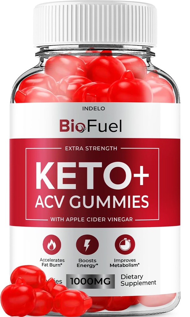 Bio Yakıt Keşfetleri - Gelişmiş Formula BioFuel Keto Plus ACV Gummies Apple Cider Vinegar Bio Yakıt ACV, Kilo Yönetimi Gummies Diyeter Supplement Yorumlar Men Women (60 Gummies)