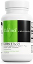 Dainci Laboratuvarlar Yeşil Çay-70 - Immune System, Cardiovascular Health ve Cholesterol Health - Green Tea Extract - Decaffeinated - Gluten-Free -60 Vegetarian Capsules
