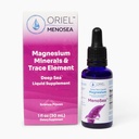 Oriel Liquid Magnezyum Drops Menosea, Hızlı Aborps, Free Ion, Magnezyum Mineralleri ve 78 Trace Elements, Supports Menopause Wellness, Discovers Balance, Well-Being, Relaxation, 30 ml, 30-Day Supply
