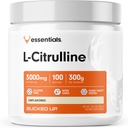 Bucked Up L-Citrulline 3000 mg Toz, Essentials (100 Hizmet)