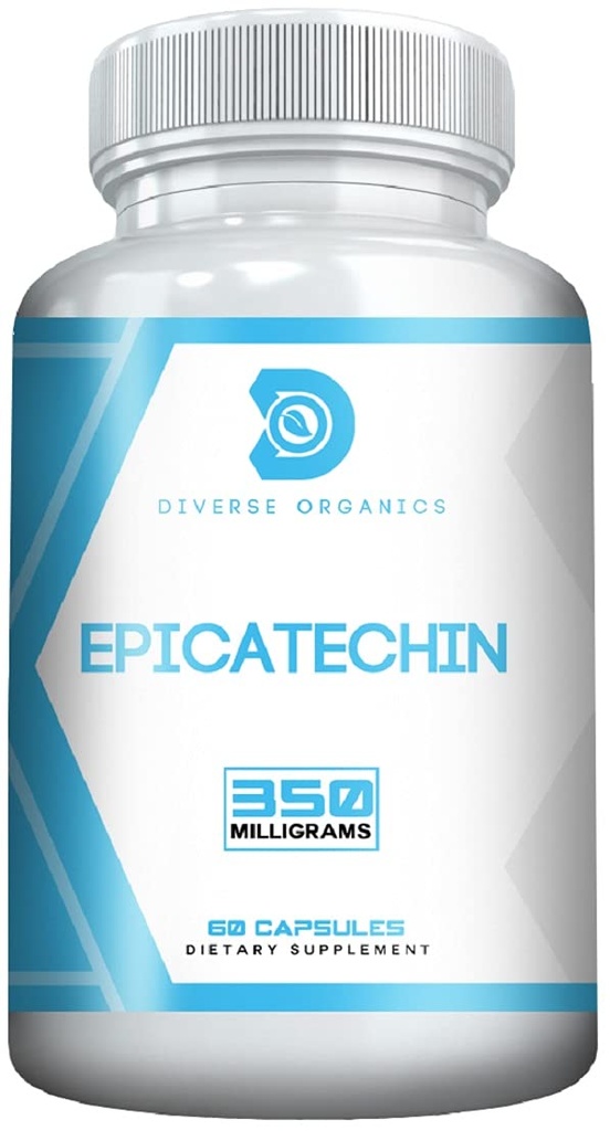 EPICATECHIN - 350 MGS PER - 60 Hizmet - Performansı artırabilir - Protein Synthesis'i artırabilir - Diverse Organcis tarafından -