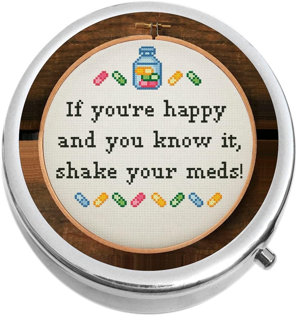 Mutlu olursanız ve Meds Tıp Pill Box'unuzu Shake Bilirsiniz