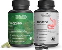 Iron Sches Veggies 9000 Superfood Capsules ile Bariatrik Multivitamin, 2 Ay Bariatrik Multivitamin Ekstra Veggies Superfood Capsules ile