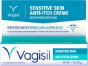 Vagisil Feminine Anti-Itch Κρέμα για τις γυναίκες, Ευαίσθητη φόρμουλα του δέρματος με υδροκορτιζόνη, Βοηθά στην ανακούφιση από τη μόλυνση της ζύμης Ερεθισμός, γυναικολόγος Δοκιμαστεί, Soothes & Cools, 1oz (πακέτο του 1)
