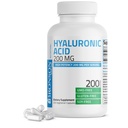 Bronson Hyaluronik Asit 200 MG Yüksek Potency Ortak Sağlık ve Sağlıklı Cilt Desteği, Non-GMO, 200 Vegetarian Capsules