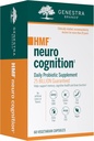Genstra Brands HMF Neuro Cognition - Daily Probiyotiks for Memory & Brain Function - 60 Capsules