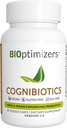 BIOptimizers Cognibiyotiks Probiyotik Beyin Supplement - Helps Support Mood, Better Focus, Memory, mental Clarity - 60 Capsules