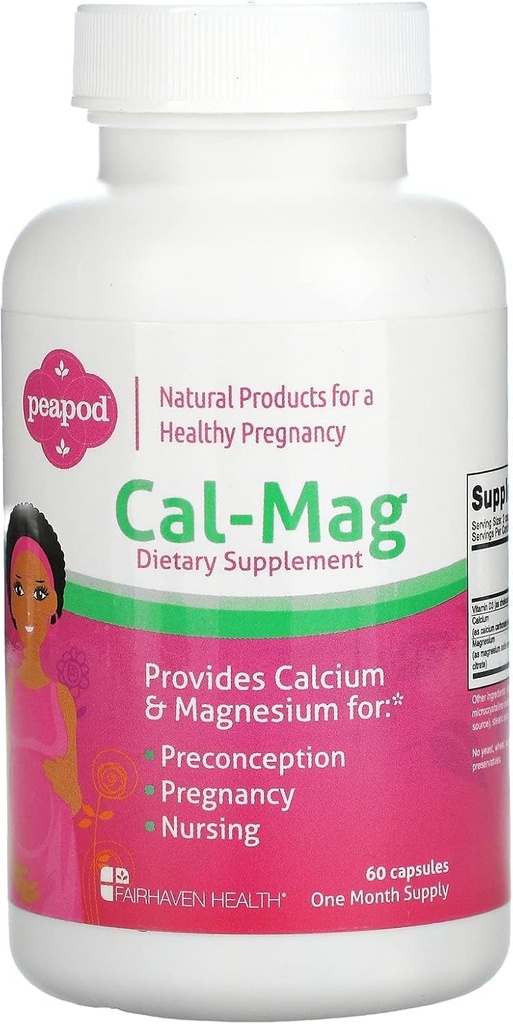 Υγεία Fairhaven, Peapod, Cal-Mag, 60 κάψουλες