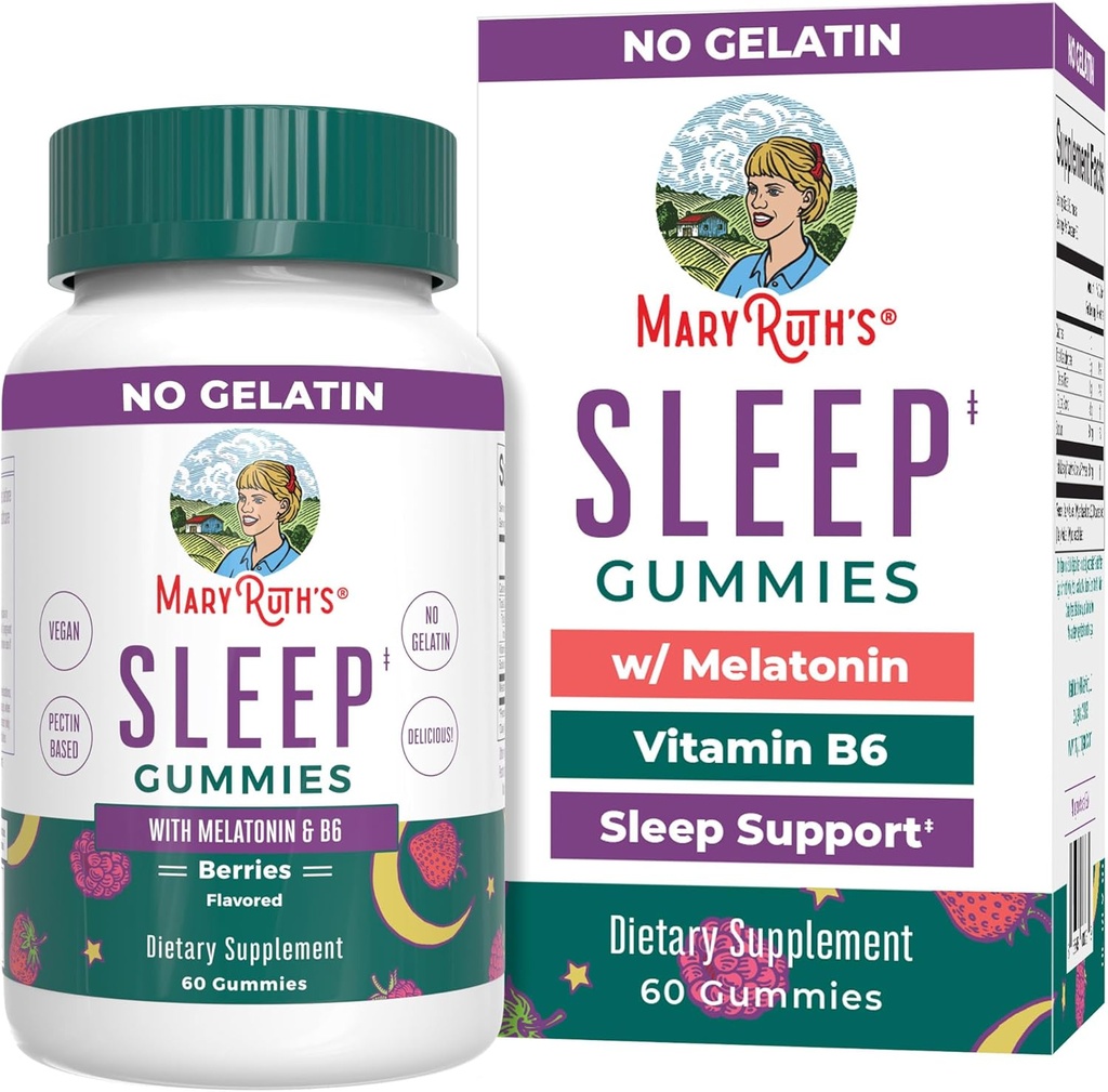MaryRuth Organics Μελατονίνη Gummies 