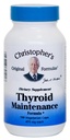 Christopher'ın Orijinal Formülleri Tiroid Bakım Formula Capsule, 100 Count