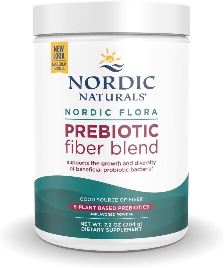 Nordic Naturals Nordic Flora Prebiyotik Toz, 204 Grams - Unflavored Prebiyotik Toz - 30 Hizmet