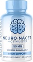 NACET - 60 Capsules, N-Acetyl Cysteine Ethyl Ester - 20x More Bio available Glycine NAC Supplement N-Acetyl Cysteine Selenium, 10x Glutathione MaxLife Naturals ve Lung Support by MaxLife Naturals