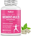 39 Key Nutrients, Essential Vitamins, Minerals, Horny Goat Weed, Maca, Wild Yam, Red Clover, Cranberry, Arginine, Herbal Supplement | 60 Vegan Capsules | 1 Ay Supply