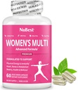 39 Key Nutrients, Essential Vitamins, Minerals, Horny Goat Weed, Maca, Wild Yam, Red Clover, Cranberry, Arginine, Herbal Supplement | 60 Vegan Capsules | 1 Ay Supply