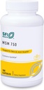 Klaire Labs SFI Health MSM 750 - Clinically Tested to support Joint Comfort & Structure, Methylsulfonylmethane as OptiMSM (100 Κάψουλες)
