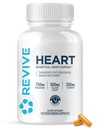 Revive MD Health Supplements, 90 Veggie Capsules - CoQ10 Supplement Supports Heart Muscle Function - Coenzyme Q10 200 mg Sağlıklı Akışı Teşvik Ediyor - Vegan-Friendly & Gluten-Free Capsules