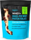 ΝΟΜΟΛΟΓΙΑ Whey+ Πρωτεϊνη Whey Isolate from Grass Fed Αγελάδες - Whey Protein Isolate Σκόνη χαμηλής θερμίδων, μη-GMO, Χωρίς ζάχαρη, Λακτόζη και Χωρίς γλουτένη, Όλα τα φυσικά σκόνη πρωτεΐνης για άνδρες & γυναίκες 30 Σερβιέτες