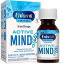 Enfamil Fer-In-Sol Iron Supplement Drops for Infants & Toddler, Supports Brain Development, 50 mL Dropper Şişe