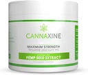 VITASEI Cannaxine Cream with Hemp Seed Extract and Trolamine Salicylate for Moisture - Back, Hip, Diz, Omuz, Elbow, Joint Lotion for Women and Men - 4 ozz