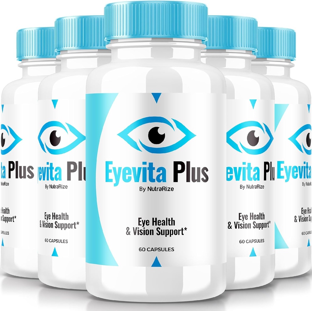 (5 Pack) Eyevita Plus - Gözgörünüz için Kapsamlı Destek, Eyevita Plus Gelişmiş Göz Beslenme, Göz Vitaminleri, Tüm Doğal Göz Sağlığı Formula, Eye Vita Plus Multivitamin Yorumları (300 Capsules)