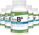 Quality Choice Vitamin B6 100 mg Tabletleri (Pack of 5)