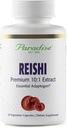 Paradise Herbs Reishi, Essential Adaptogen, Super Potent, Ultra Pure, Non-GMO, Vegan, Gluten Free, 60 κάψουλες χορτοφάγων