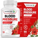 Kan basıncı Desteği ve Kalp Sağlığı Cardiovascular Tamam W/Hawthorn, Hibiscus. Normal Kan Basıncı Desteği W/Vitamin B12 & Folic Acid.. Supplements. 90 CT