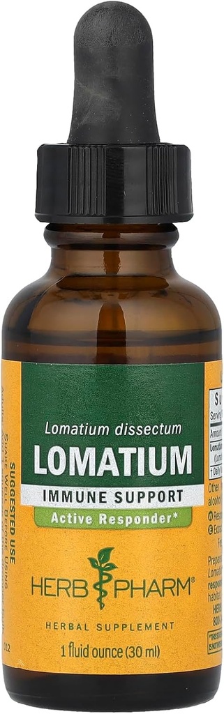 Herb Pharm Lomatium Sıvı Immune System Support - 1 Ounce