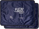2 FlexiKold Gel Buz Paketleri (Standart Büyük: 10.5” x 14.5) - Injuries için Reusable Cold Pack, Migraine Relief Pad, After Surgery, Postpartum, Headache, Omuz - 6300-COLD 2PKK