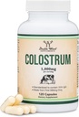 Colostrum Tamam 120 Capsules, hizmet başına 1000 mg (Bovine Colostrum Toz İlk Sütden Sadece, Std.'den Contain% 15 IgG Immunoglobulins) No Fillers, Üçüncü Parti Çift Wood tarafından Test Edildi