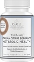 WELLBEAUTY İtalyan Citrus Bergamot Metabolic Health, Ödül Kazanan Kartiologist Sağlıklı Cholesterol & Triglyceride Seviyeleri Zaten Normal Ortada, 7 Key Polyols, 30-Day Supply