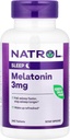 Natrol Melatonin Yardımcıları You Fall Asleep Faster Stay Asleep Longer Faster Abxia 100 Vegetarian 3 mg, (Tablets), 240 Count Count Count Count Count Count Count Count Count Count Count Count Count