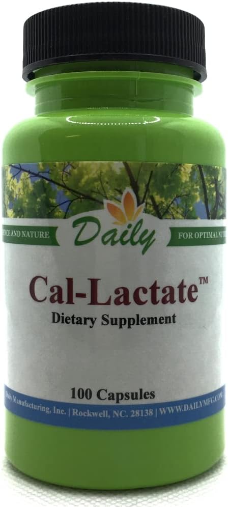 Daily Manufacturinguba LactateTM 100 Capsules