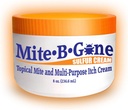 Mite-B-Gone Mite Cream & Bite Relief - 10% Φυσική κρέμα Sulfur για πολυ-Purpose Bites, Redness, Itsing, & Irritation 