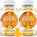 Erkekler ve Kadınlar için Kre Güçlü, Kas Builder, Enerji Boost, Sugar Free, Vegan, Mango Flavor-120 Count
