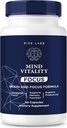 Laboratuarlar Zihin Vitality Focus Brain Supplement to Boost Focus and Concentration & avoid Mid-Unoon Fatigue (60 Capsules)