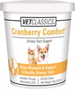 Vet Classics Cranberry Comfort Urinary Tract Pet Supplement for Dogs, Cats – Keeps Dog Bladder Health, Cat Bladder Control – Pet Supplements for Incontinence – 65 Soft Chews