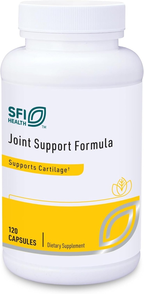 Klaire Labs SFI Health Joint Support Formula - Κοινή ανάκτηση & Cartilage Production Blend με υδρολυμένο κολλαγόνο, χονδροϊτίνη & Υαλουρονικό οξύ (120 κάψουλες)