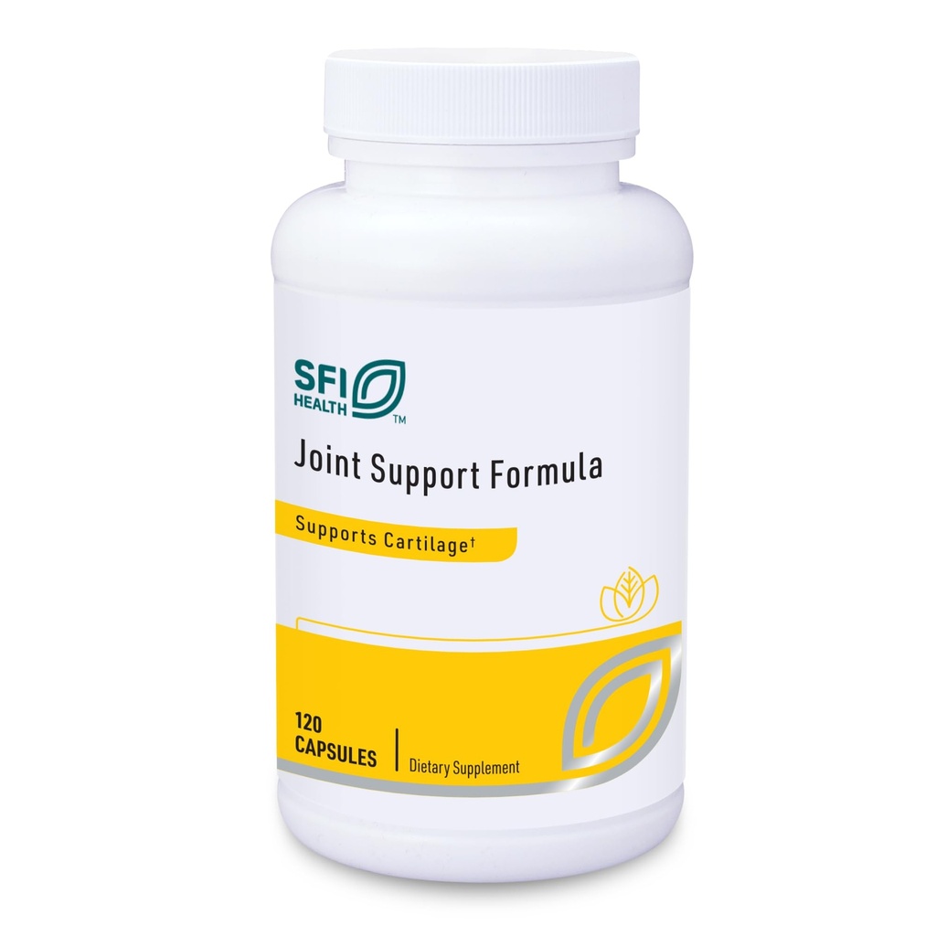 Klaire Labs SFI Health Joint Support Formula - Ortak Kurtarma ve Cartilage Production Blend ile Hydrolyzed Collagen, Chondroitin & Hyaluronic Acid (120 Capsules)