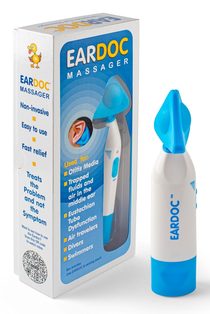 Eardoc - Kulak Baskı Yardımı Cihazı, Yetişkinler için Kulak Enfeksiyon Tedavisi, Ear Ache Pain Relief, Eustachi Ear unclogger, Ear Popper, eustachian Tube unclogger, Best Tinnitus Relief, Ear Care Product.
